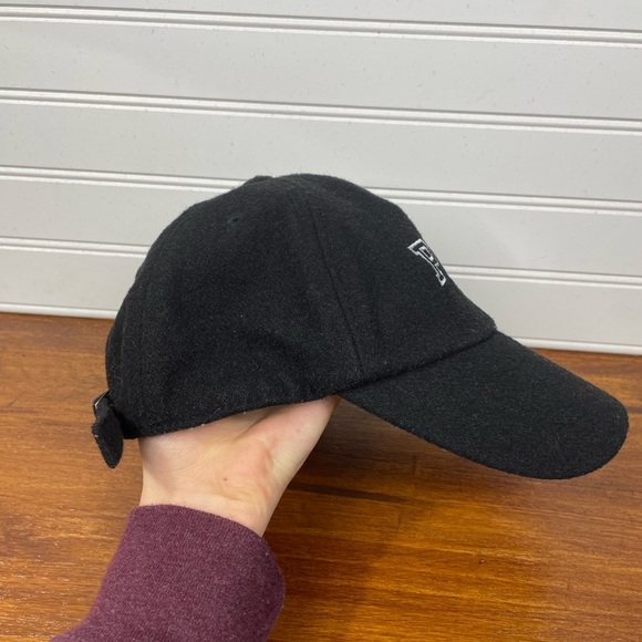 PINK Black Wool Hat - Picture 5 of 8